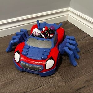 Spidey & His Amazing Friends Web-Crawler Toy Car Spider Man